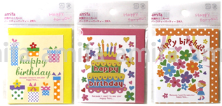 Amifa Mini Birthday Cards
