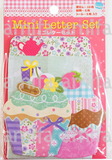 Amifa Mini Letter Set Cupcake/Alpaca